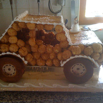 Gateau voiture