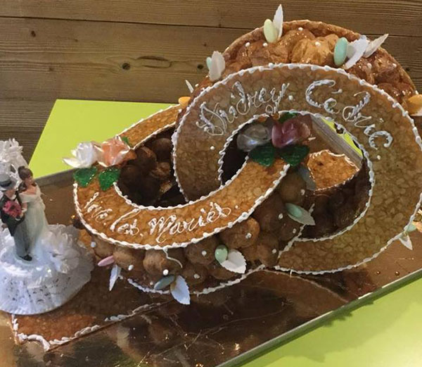 Gateau pièces montées de mariage